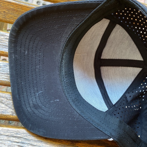 SIX hats thirst project SnapBack hat 7 panel black mesh back cap - Picture 6 of 16
